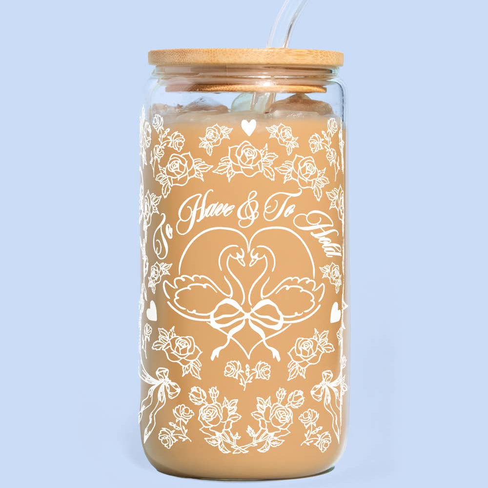 To Have And To Hold Swan Tumbler