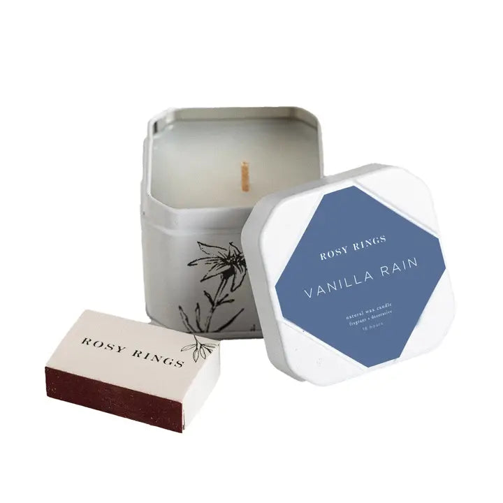 Travel Tin Botanical Candles