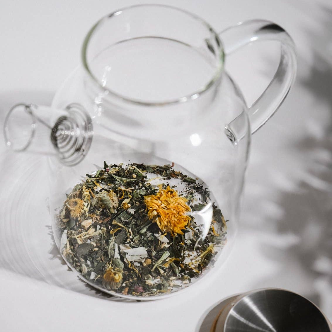 Heat-Resistant Glass Teapot