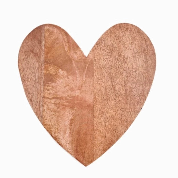 Walnut Heart-Shaped Cutting Board