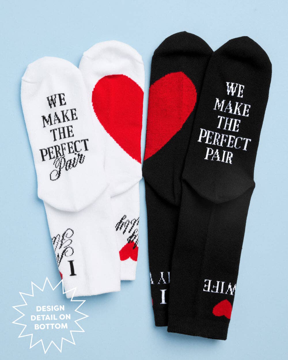 Couples Wedding Socks - Gift Set