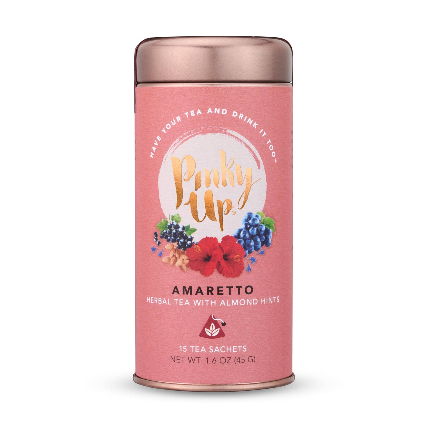 Amaretto Herbal Tea by Pinky Up