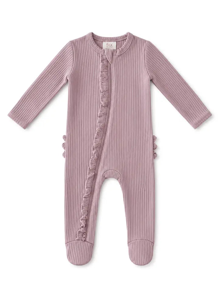 Organic 2-Way Zip Footies