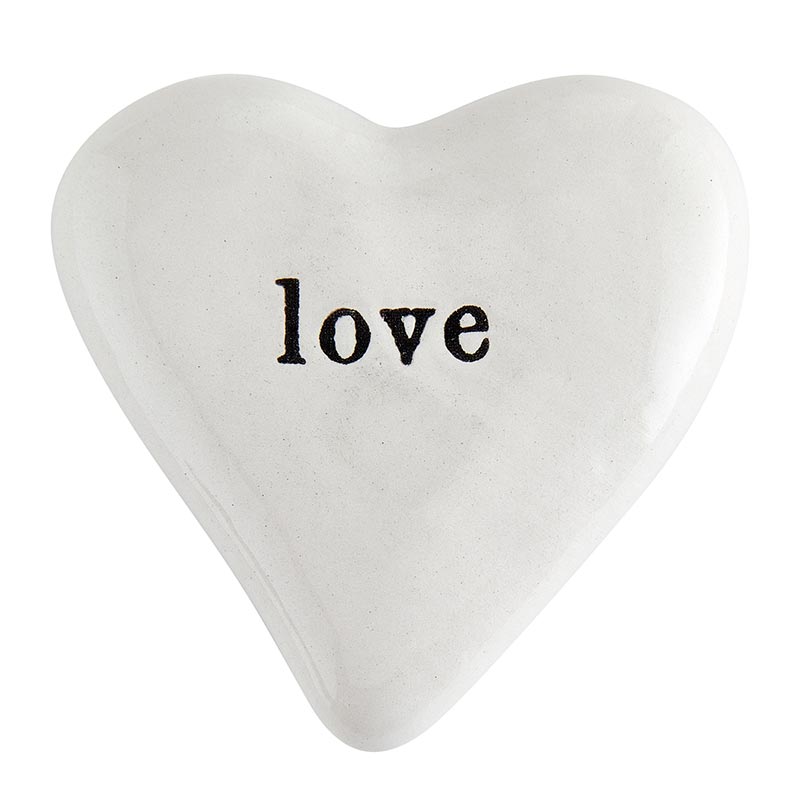 Engraved Ceramic Hearts