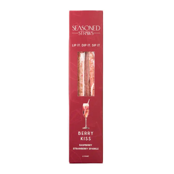 Seasoned Cocktail Straws