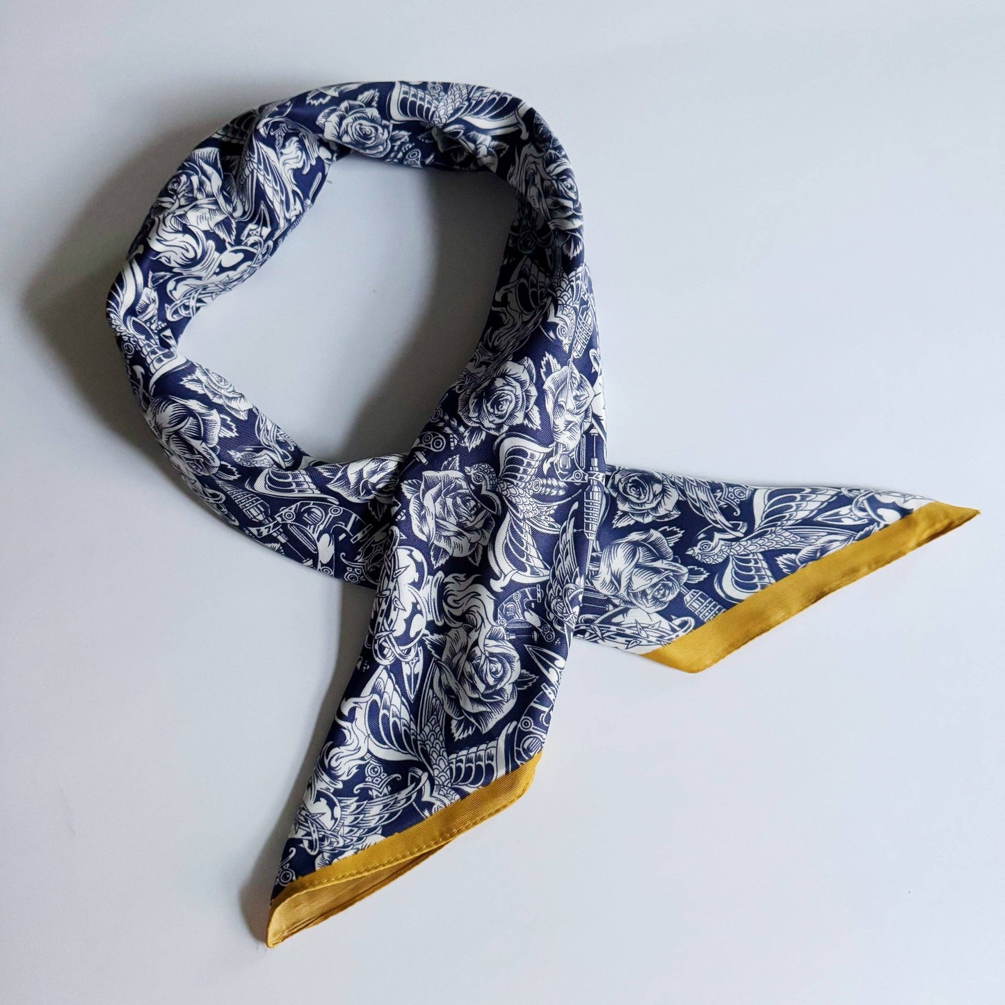 Stylish Satin Square Scarves