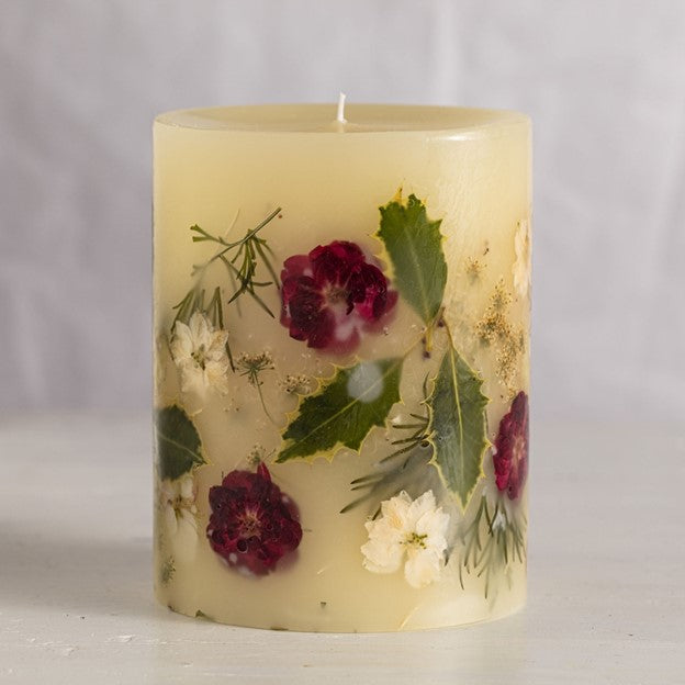 Round Botanical Candles