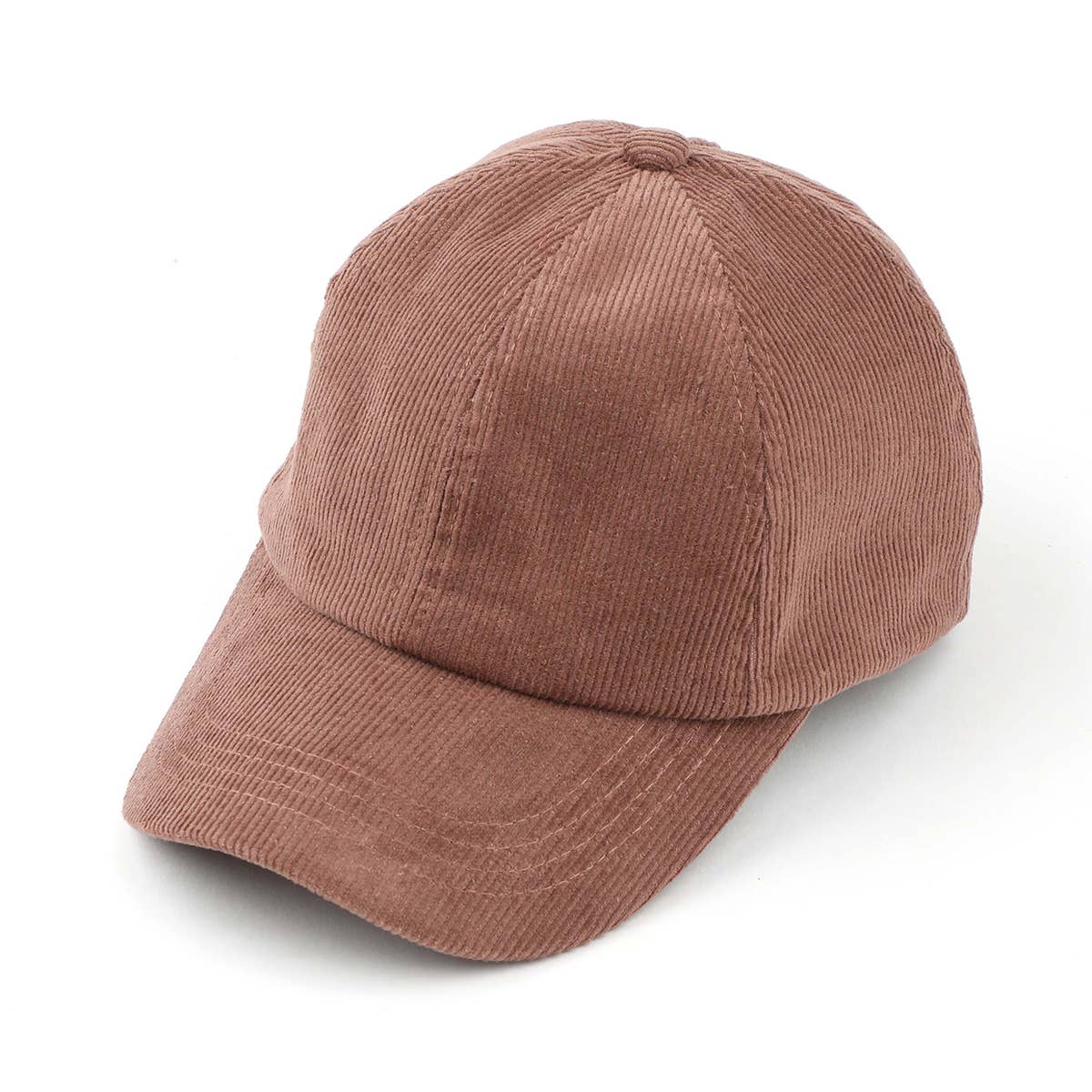 Corduroy Solid Color Baseball Cap