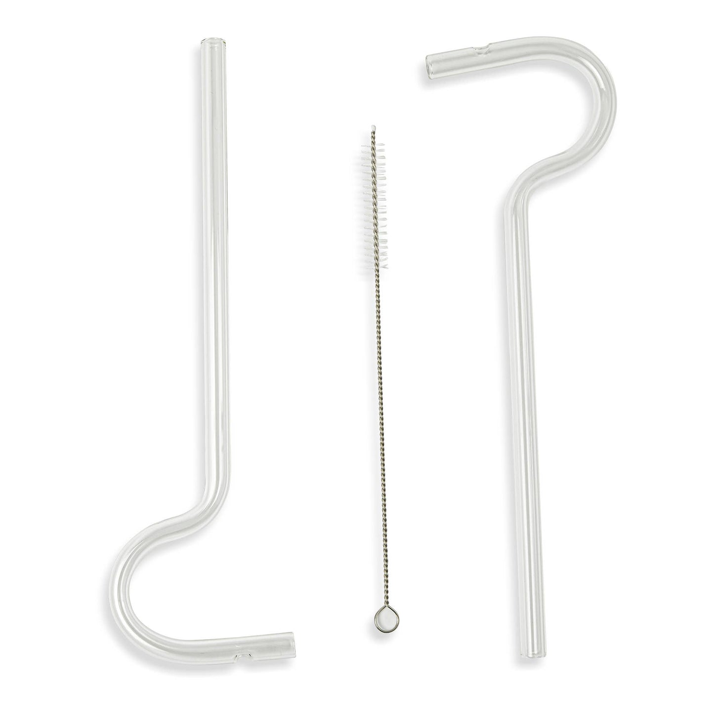 Anti Wrinkle Straws w/ Brush Cleaner (Set of 3)
