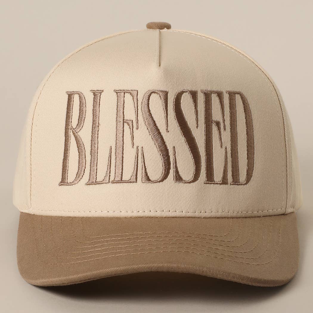Blessed Embroidered Baseball Cap