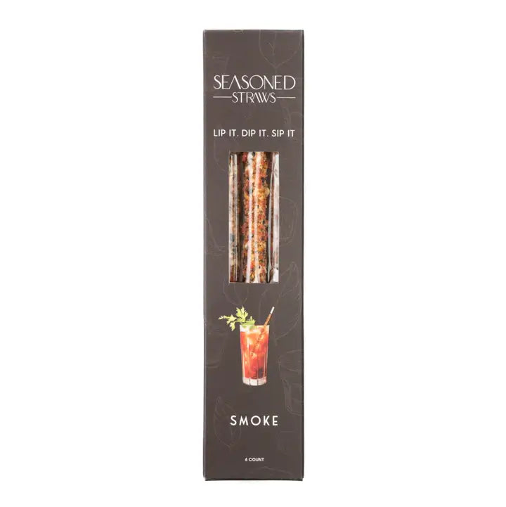 Seasoned Cocktail Straws