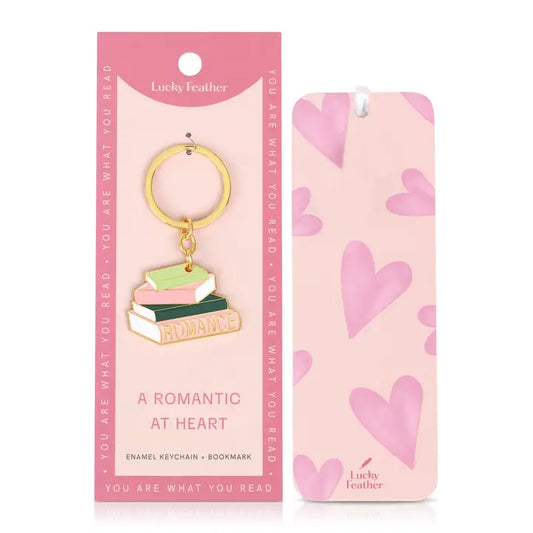 Book Lover Keychains + Bookmarks
