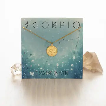 Zodiac Medallion Necklaces