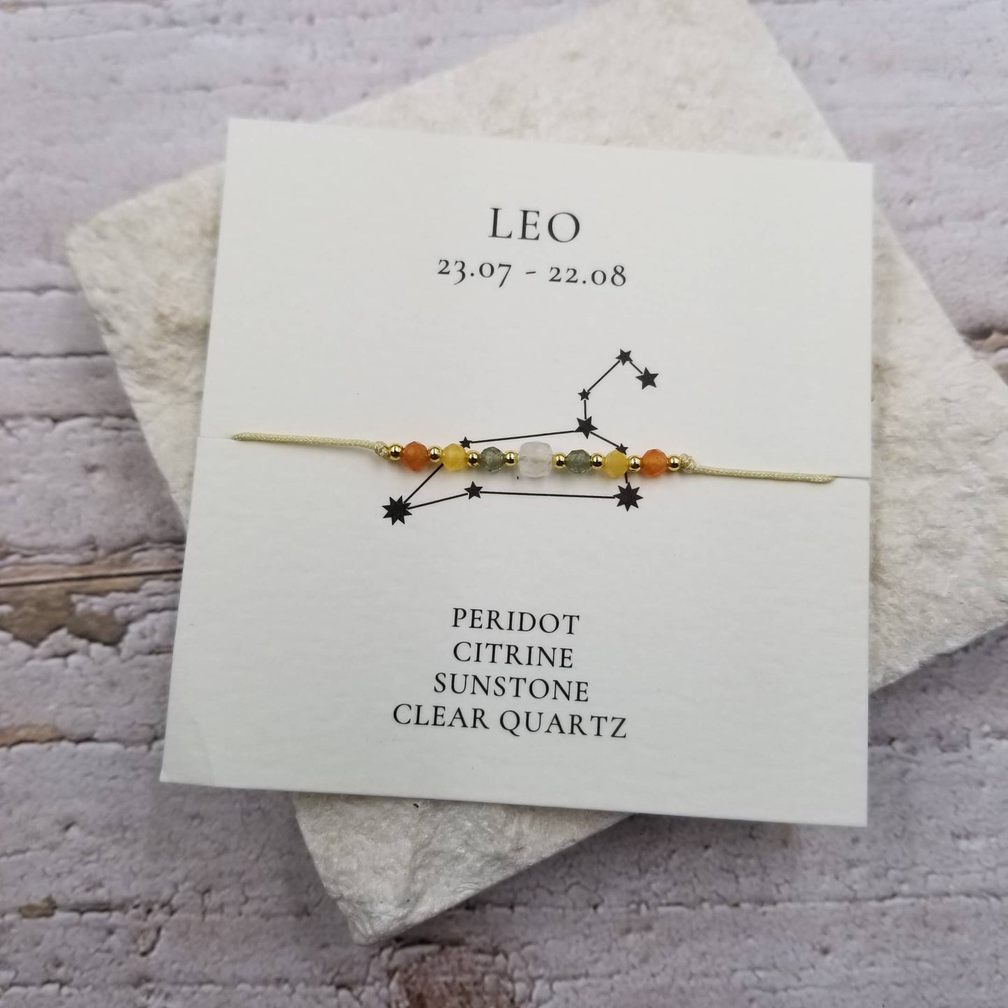 Constellation Natural Stone Bracelets