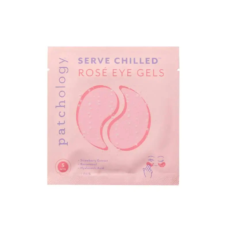 Serve Chilled Rosé Hydrating Eye Mask Gels