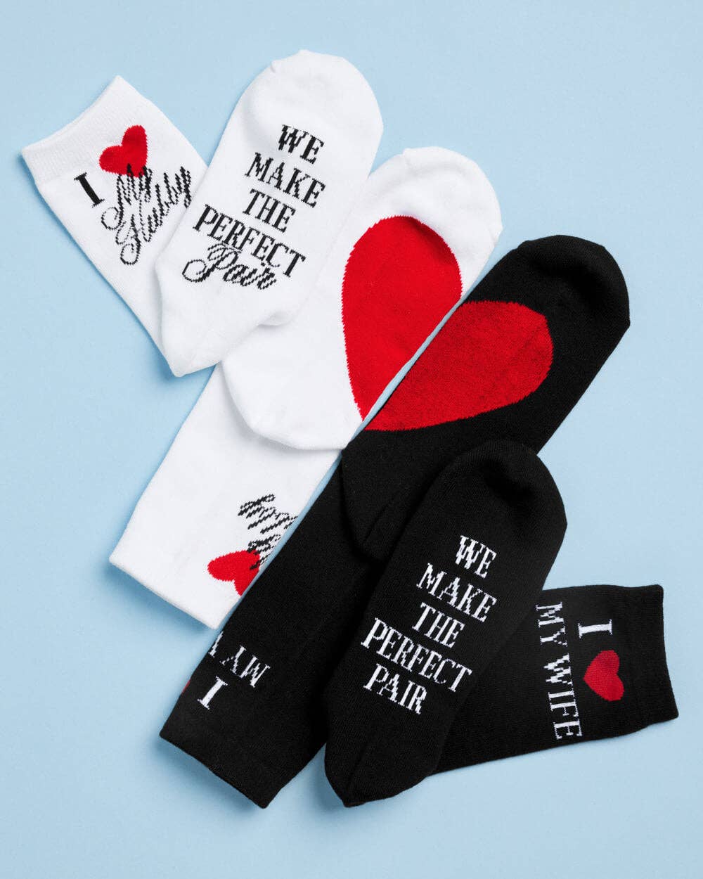 Couples Wedding Socks - Gift Set