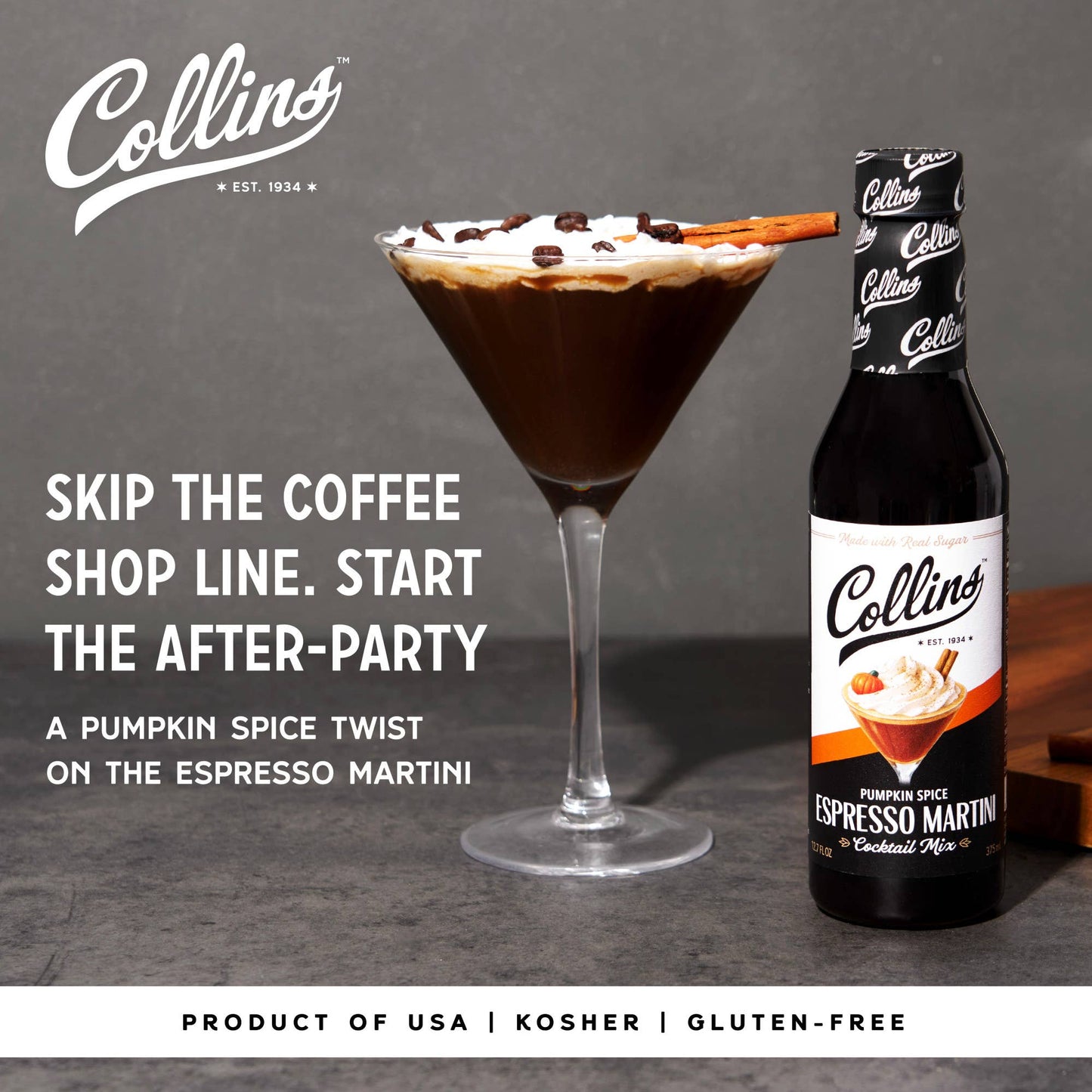 Pumpkin Spice Espresso Martini Cocktail Mix