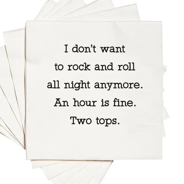 Funny Cocktail Napkins