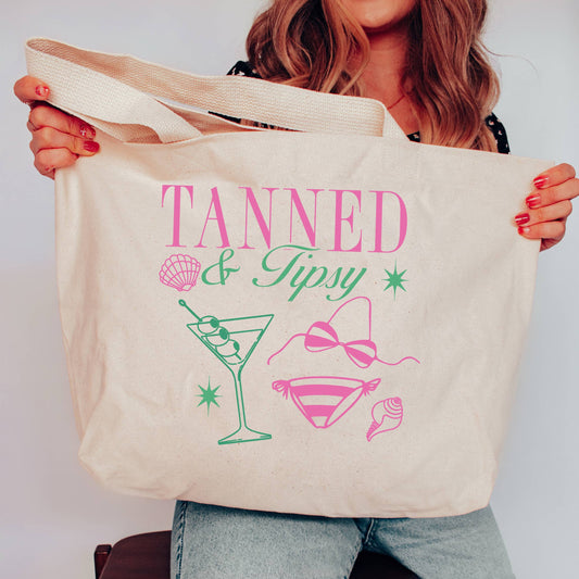 Tanned & Tipsy Tote Bag