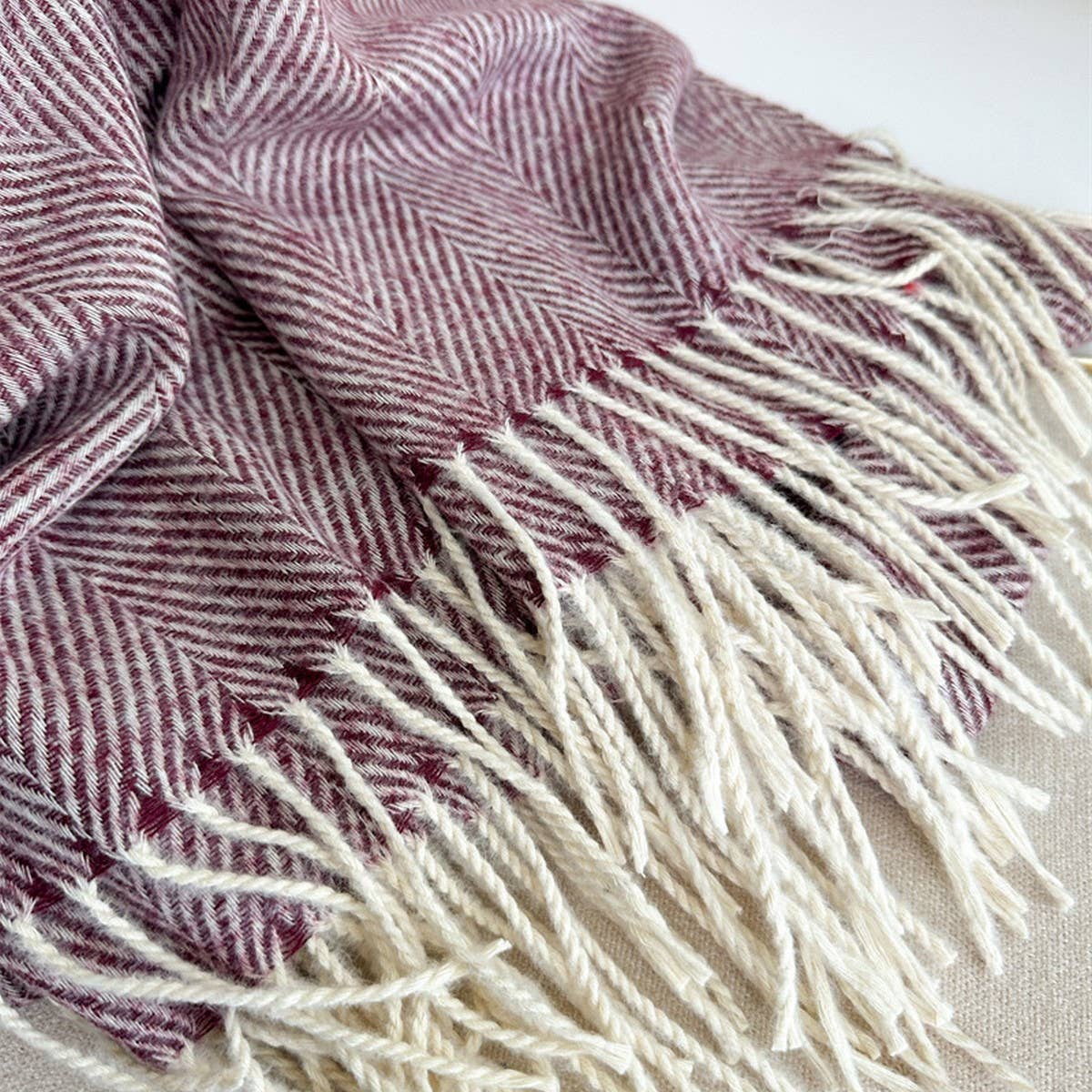 Cozy Water Ripple Wrap Scarf