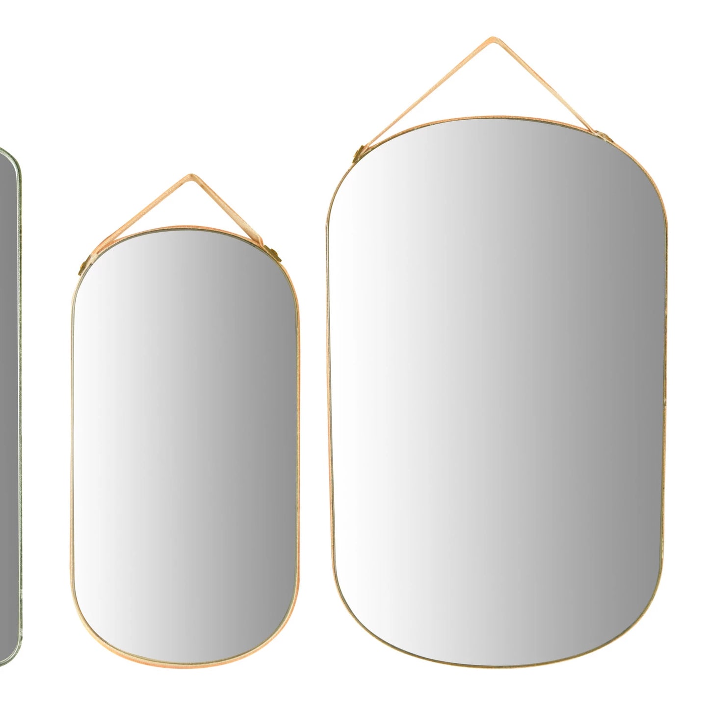 Velvet Edged Wall Mirrors