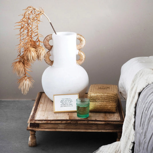 Gold Easel Frame w/ Quote