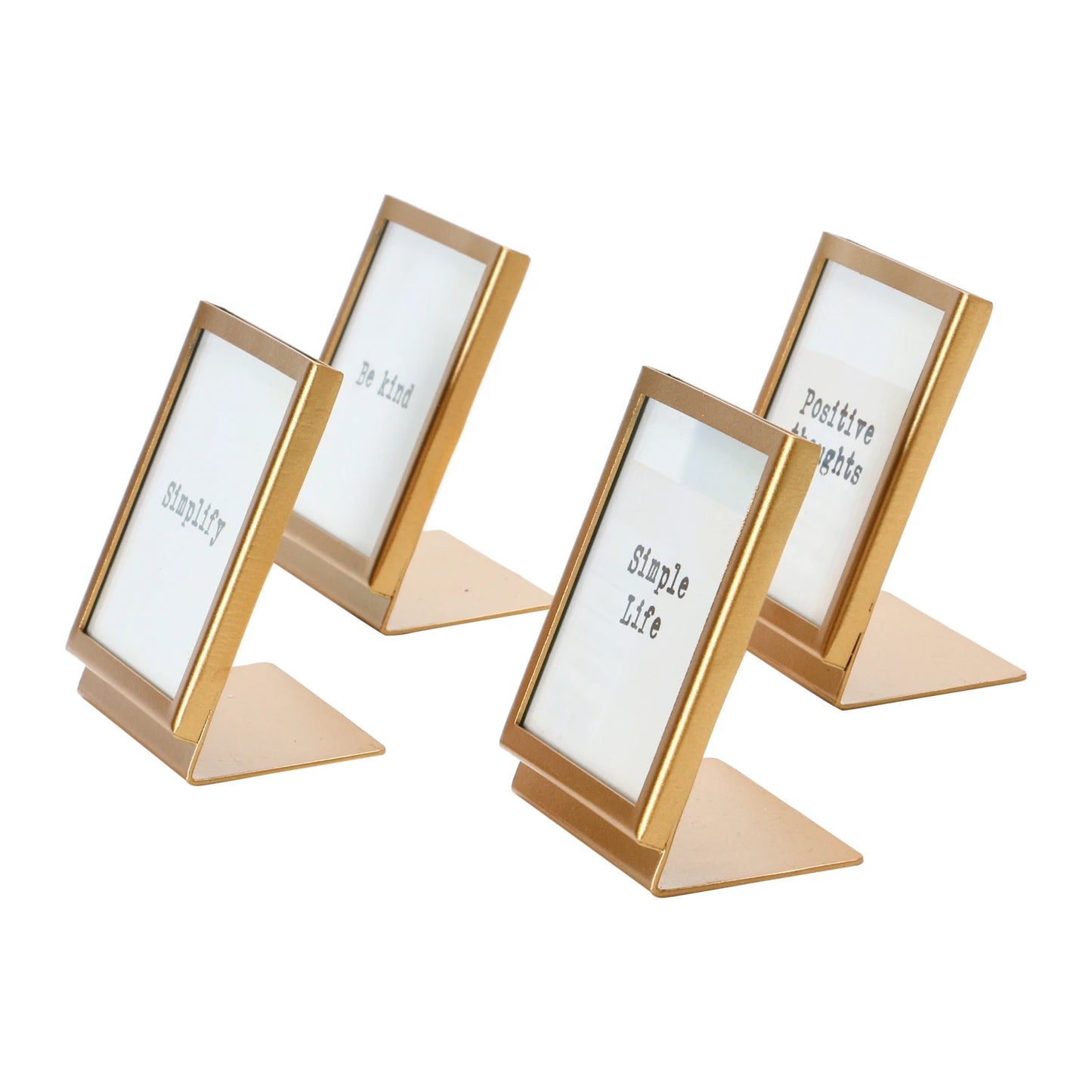 Gold Easel Frame w/ Sayings