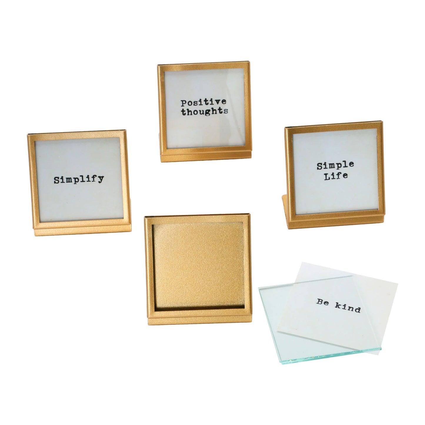Gold Easel Frame w/ Sayings