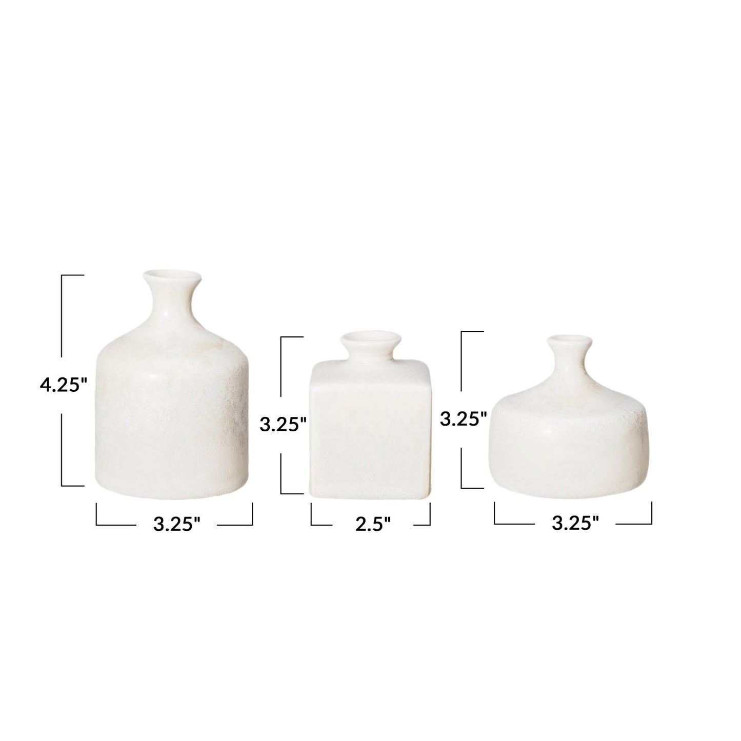 Neutral Petite Décor Vases