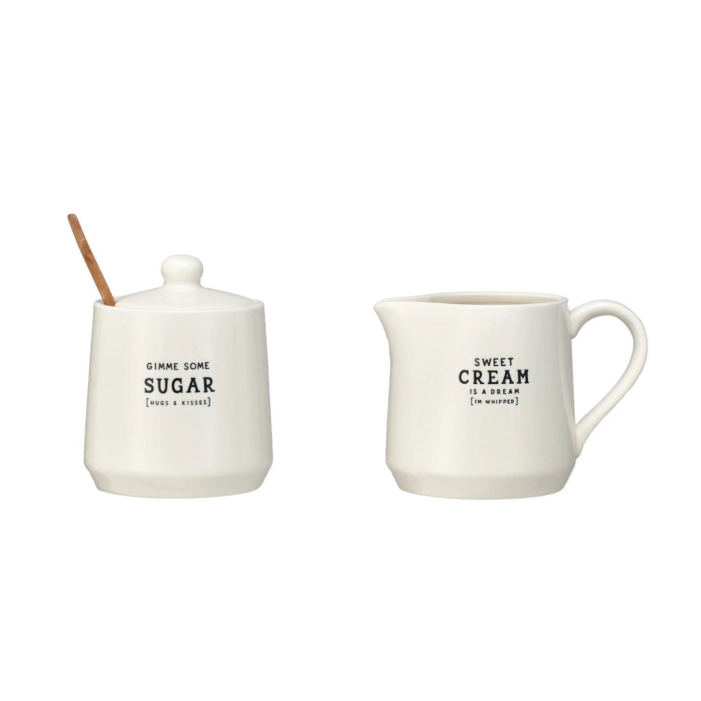 Sweet Creamer + Sugar Pot