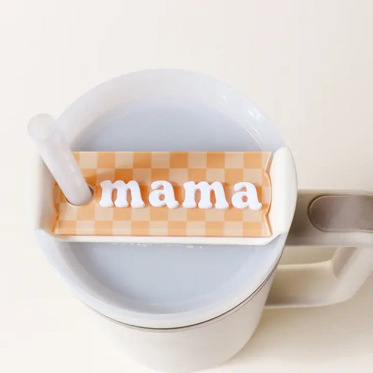 Mom Inspired Tumbler Lid Tag