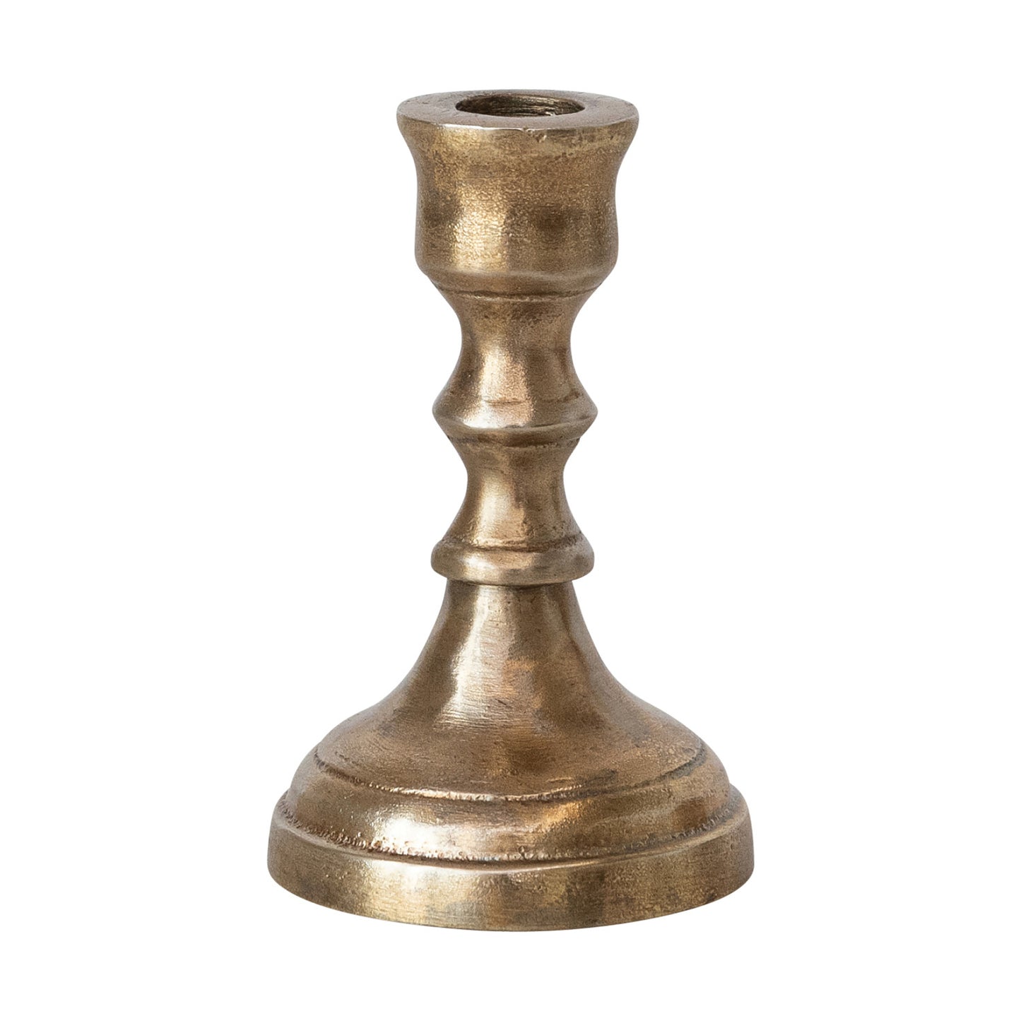 Antique Brass Taper Holders