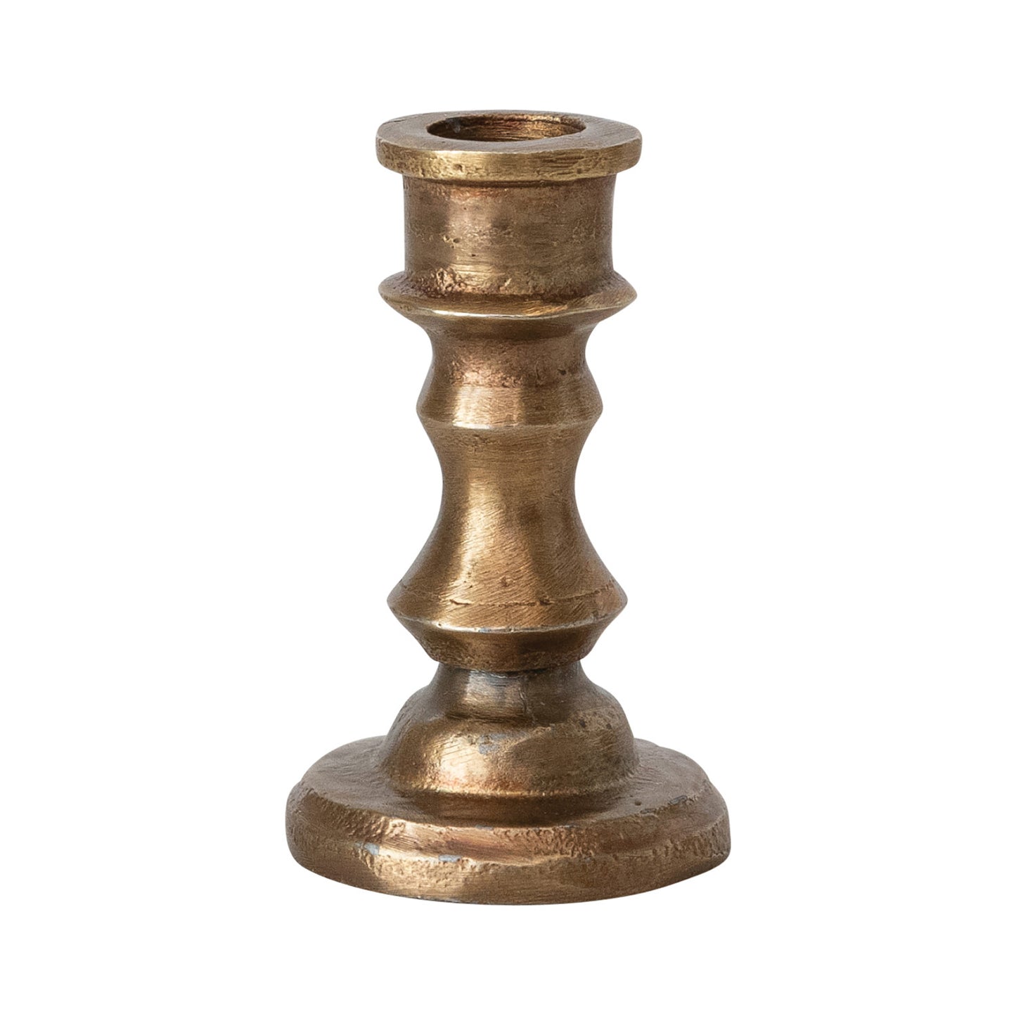 Antique Brass Taper Holders