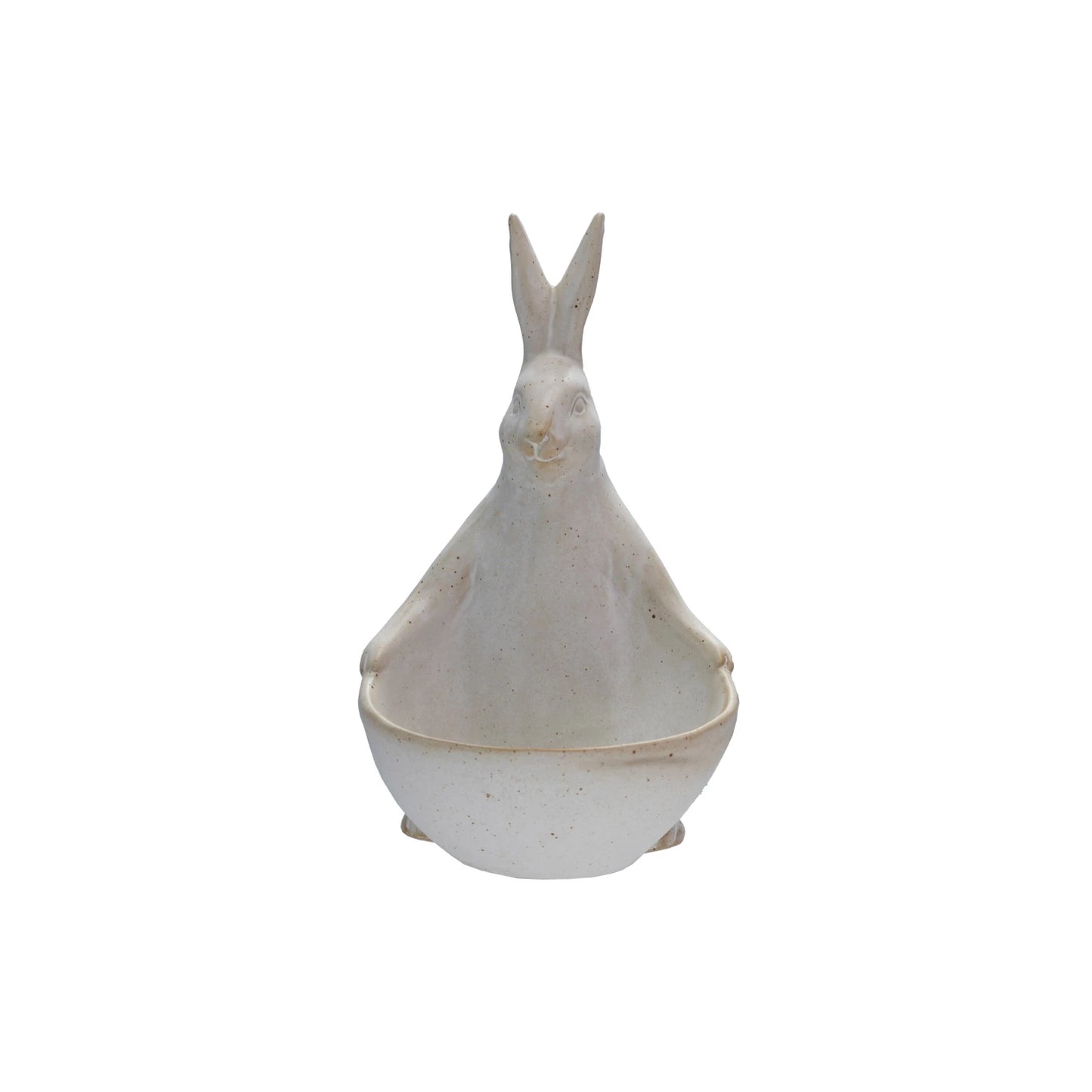 Ceramic Rabbit w/ Bowl