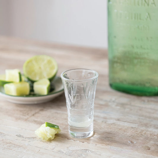 Etched Shot Glass