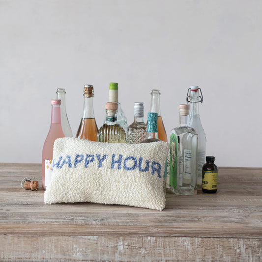 "Happy Hour" Lumbar Pillow