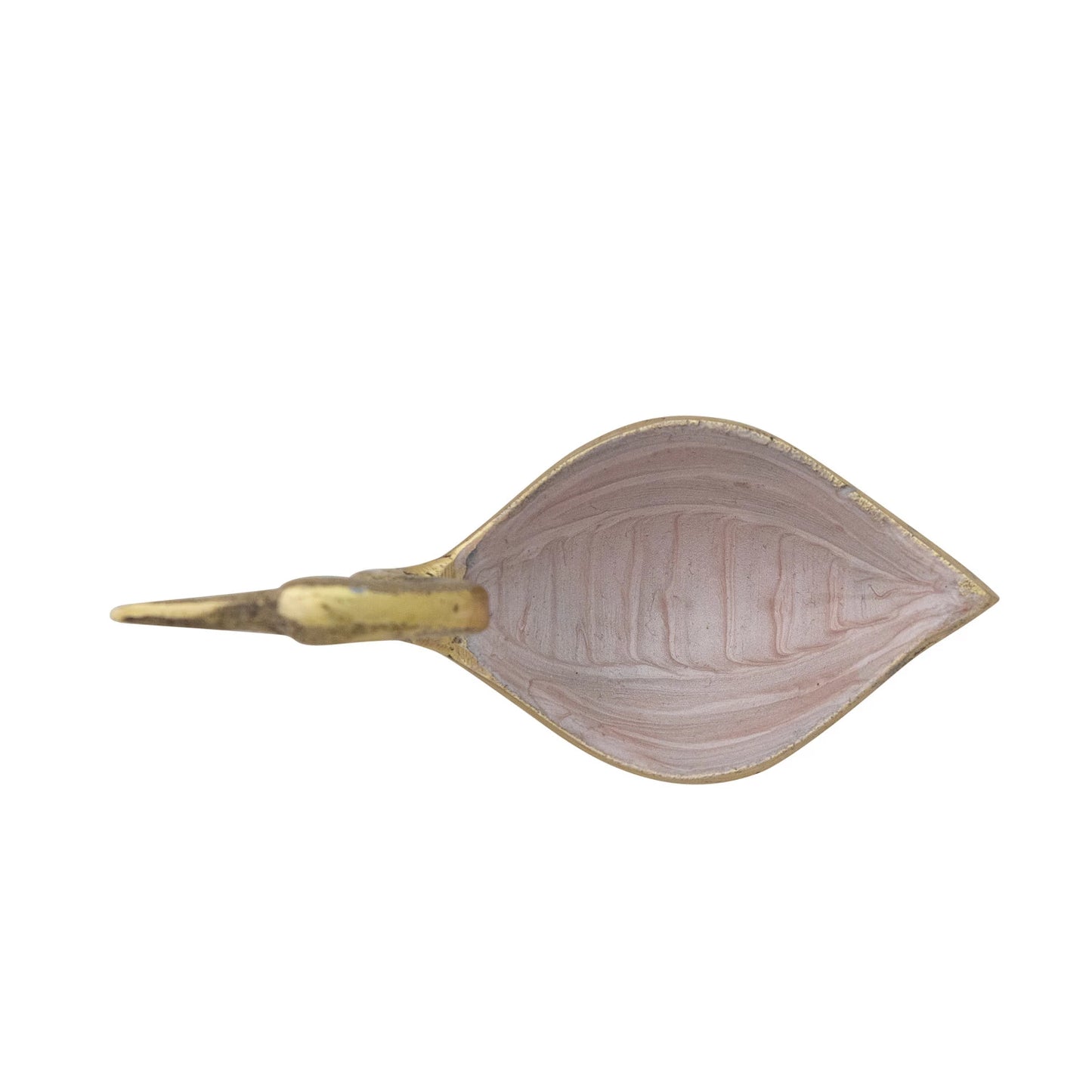 Antique Gold Finish Swan Bowl