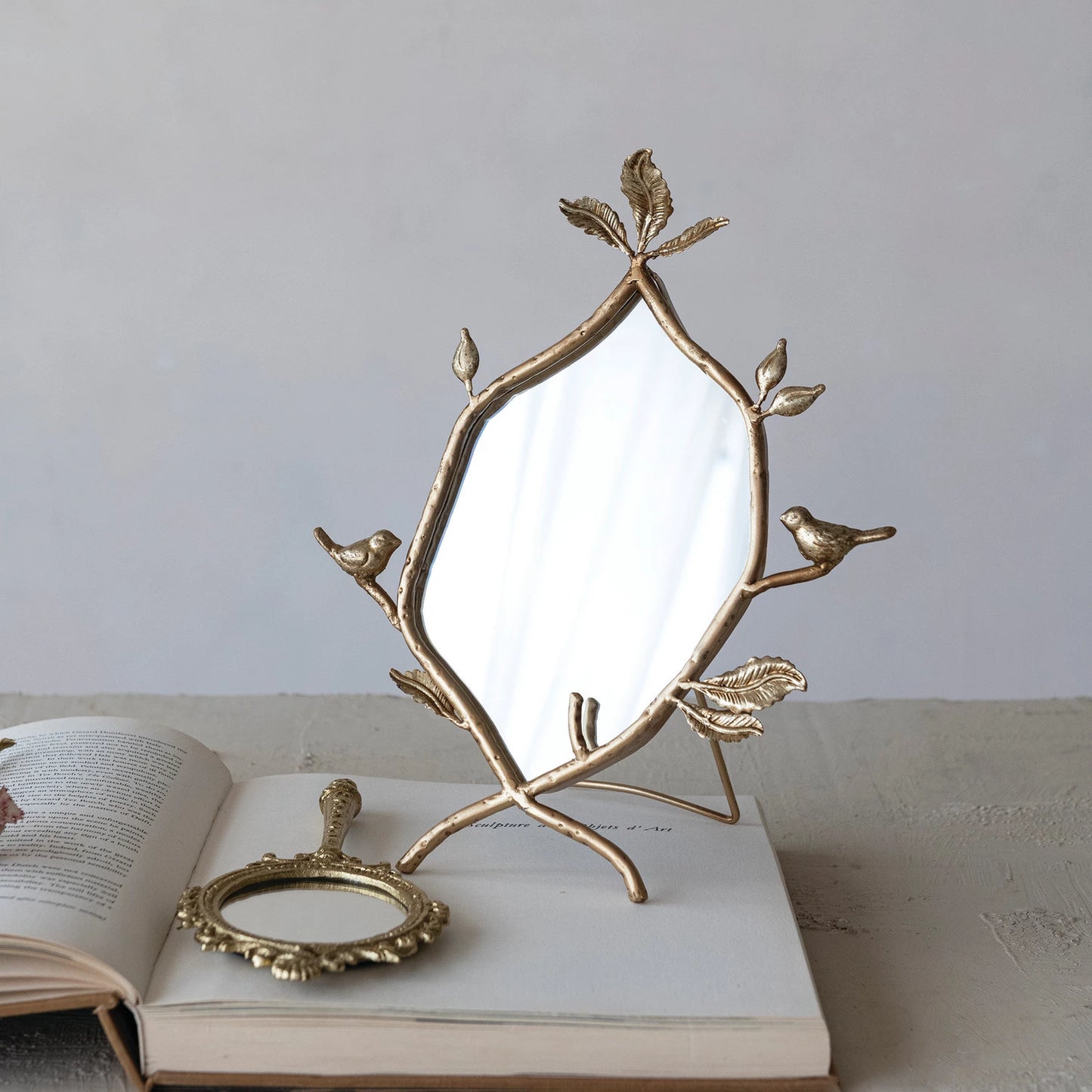Twig Framed Standing Mirror