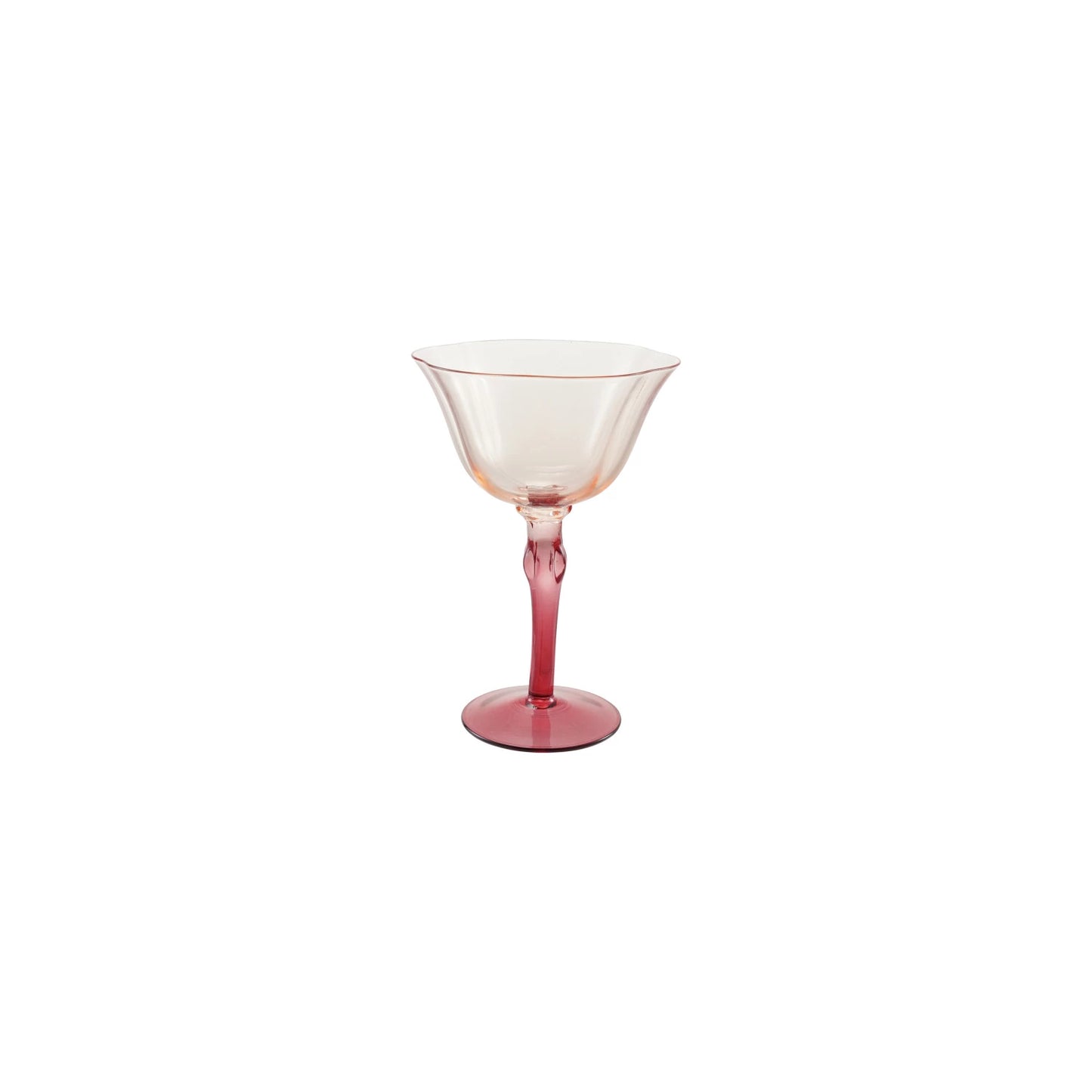 Two-Tone Stemmed Wine Glass