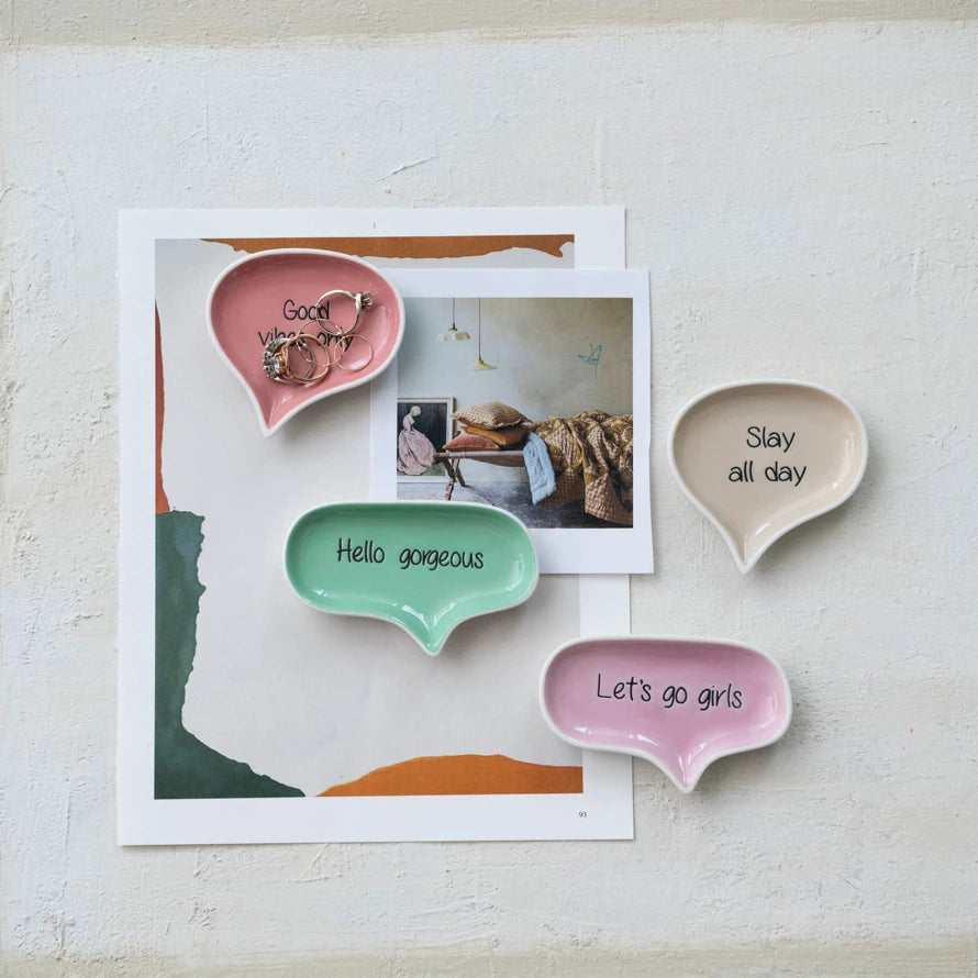 Speech Bubble Trinket Tray