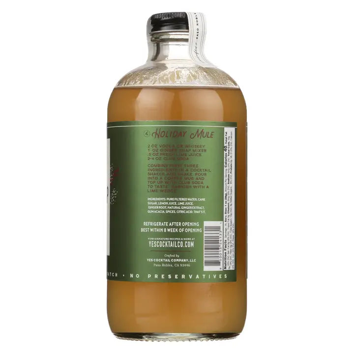 Ginger Snap Cocktail Mixer