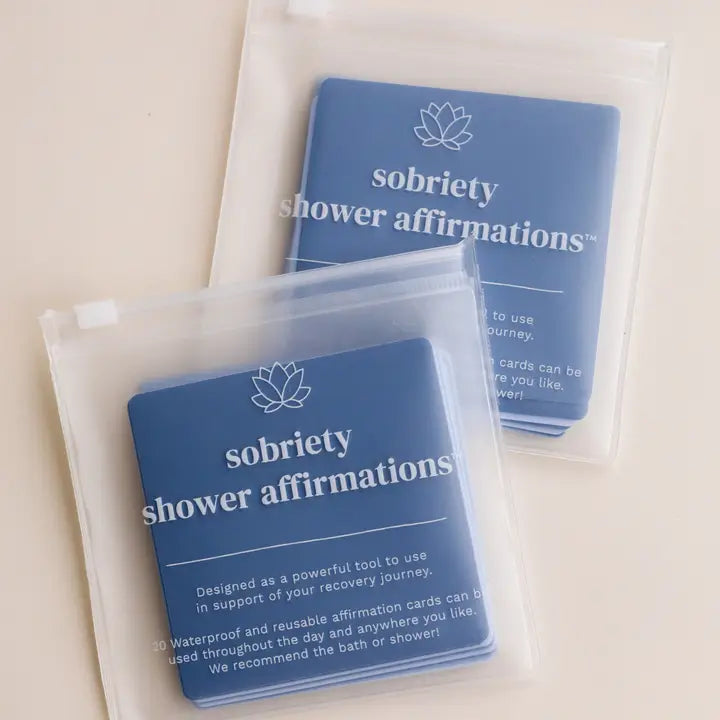 Shower Affirmation Cards