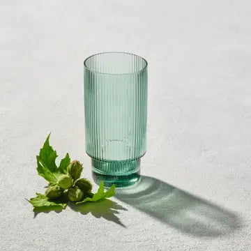 Malibu Ribbed Glassware Collection