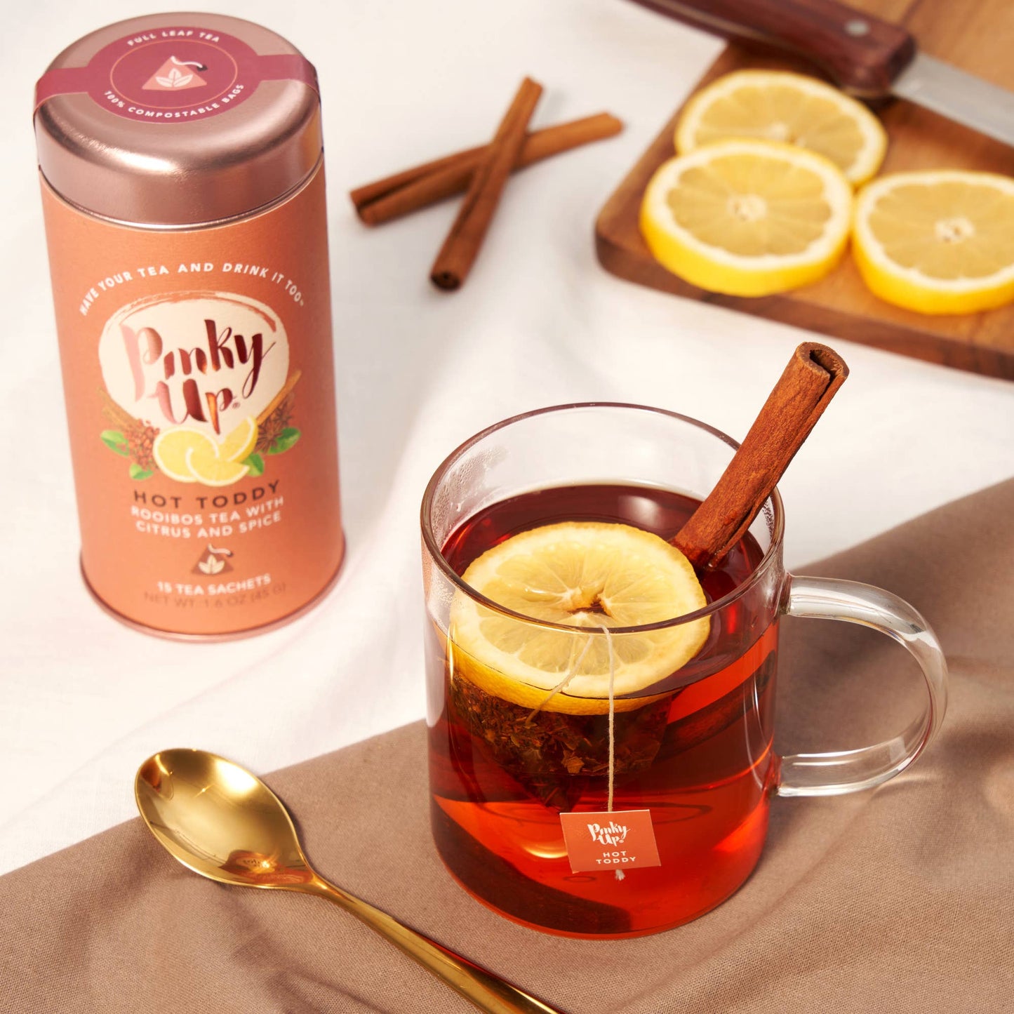 Hot Toddy Rooibos Tea by Pinky Up