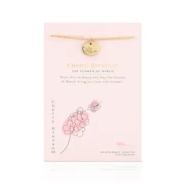 Birth Flower Necklaces