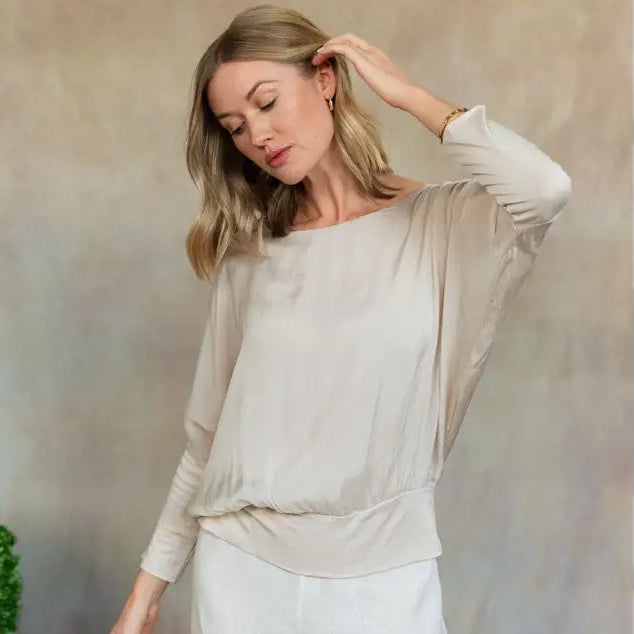 Cassandra Italian Silk Top