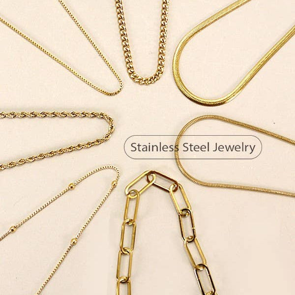 Stainless Steel Waterproof Tarnish Free Necklaces