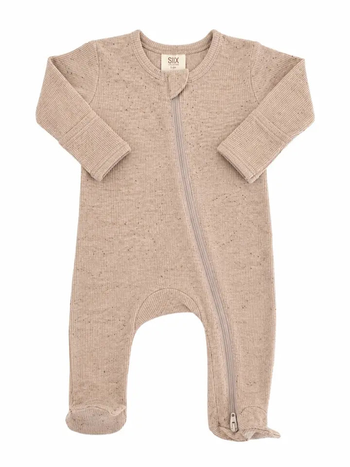 Organic 2-Way Zip Footies