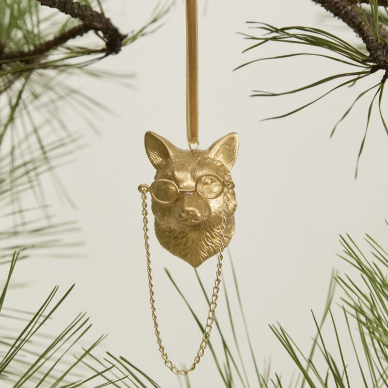 Animals w/ Glasses Ornaments