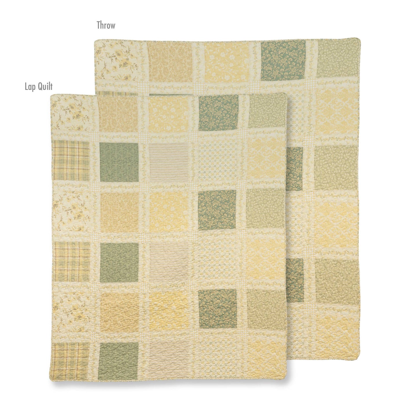 Meadow Cotton Lap Quilt 40" x 48"